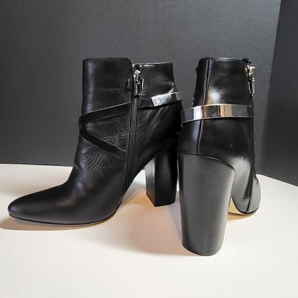 Calvin Klein Black Ankle Boots - Picture 4 of 12